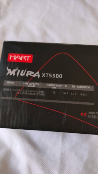 Carrete Hart Miura XT5500 - Nuevo