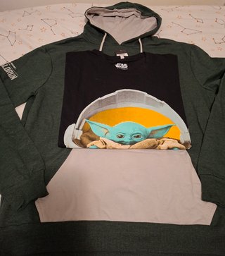Sudadera y Camiseta Star Wars Bebé Yoda