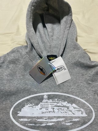 Sudadera Corteiz Alcatraz Gris