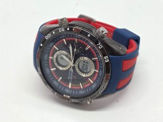 reloj pulsera caballero fredric dual time