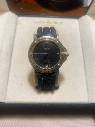 Reloj Raymond Weil Negro y Oro