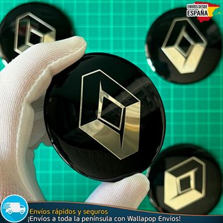 Emblema Renault 65mm Tapacubos Buje Centro Llanta