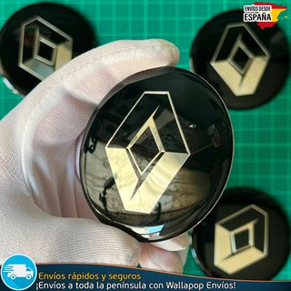 Emblema Renault 65mm Tapacubos Buje Centro Llanta