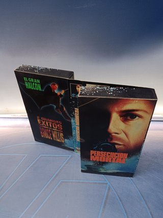 cintas VHS, especial 6 películas de Bruce willis