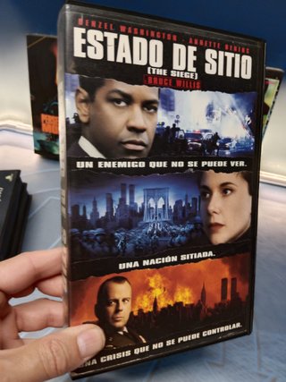 cintas VHS, especial 6 películas de Bruce willis