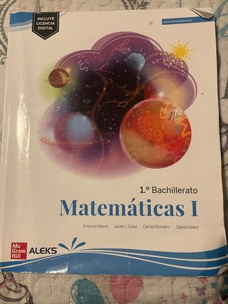 Matemáticas 1.º Bachillerato