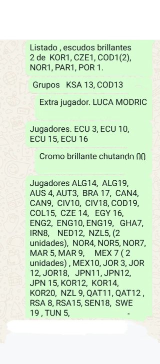 Cromos Panini Mundial FIFA 2026