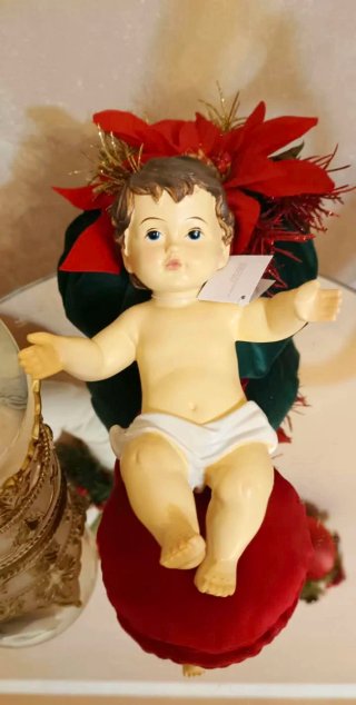 Gesù Bambino statuetta decorativa