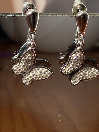 Pendientes Mariposa con circonitas marca Lotus