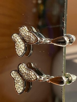 Pendientes Mariposa con circonitas marca Lotus