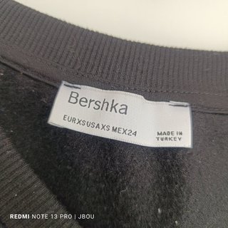 Chaleco Negro Bershka Talla XS