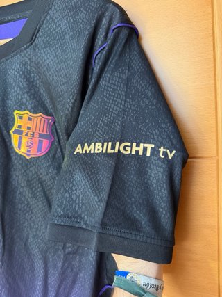 Camiseta FC Barcelona Negra y Morada