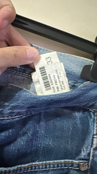 Dondup Jeans Uomo Blu taglia 33