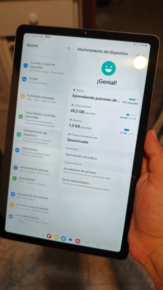 Samsung Galaxy Tab S6 Lite 64GB Gris Espacial