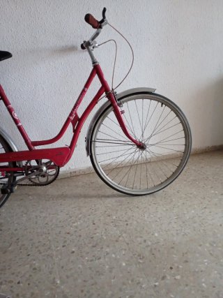 Bicicleta BH Roja Clásica todo original