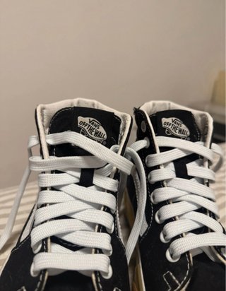 Zapatillas Vans Sk8-Hi Plataforma Checkerboard