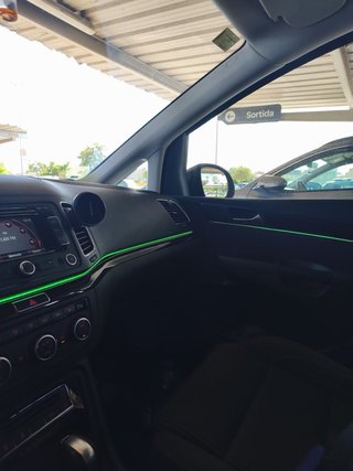 Luz ambiental LED para coche