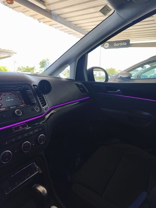 Luz ambiental LED para coche