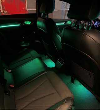 Luz ambiental LED para coche