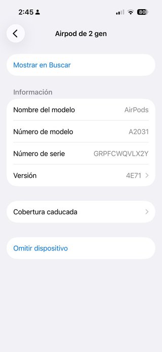 AirPods COPIA MUY REAL a appel tiene carga de ipho