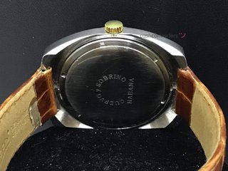 reloj pulsera caballero cuervo y sobrinos habana automatico
