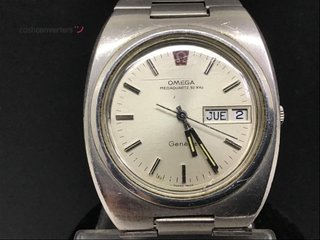 reloj pulsera caballero omega megaquartz 32khz
