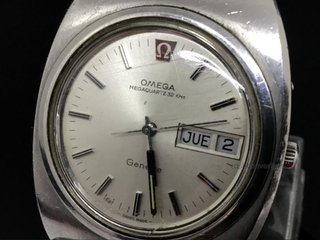 reloj pulsera caballero omega megaquartz 32khz