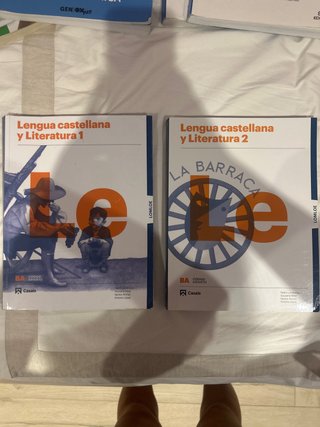 Lengua castellana y literatura 1 y 2 Bachillerato