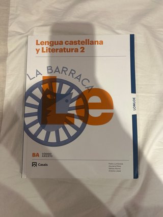 Lengua castellana y literatura 1 y 2 Bachillerato