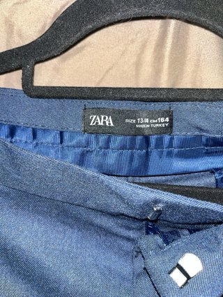 Traje de niño Zara azul