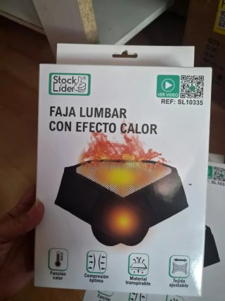 Faja Lumbar Stock Líder Efecto Calor