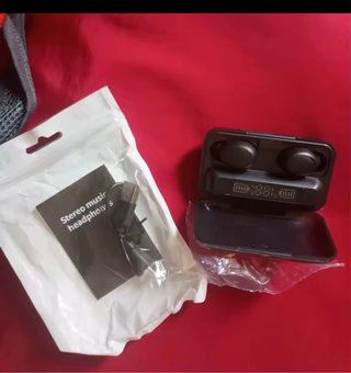 Cascos Inalámbricos Bluetooth Negros