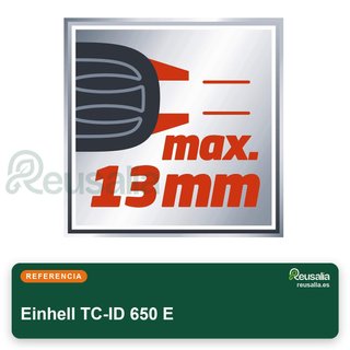 Einhell taladro percutor eléctrico TC-ID 650 E