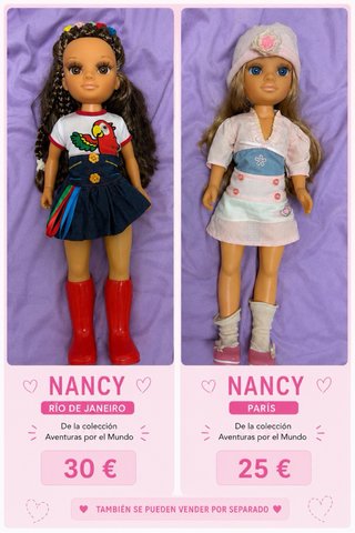 Nancy Aventuras por el Mundo París y Río