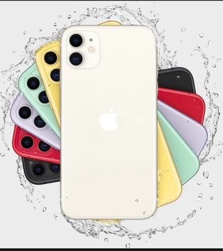 ¡Phone 11 + cargador + caja original + protector