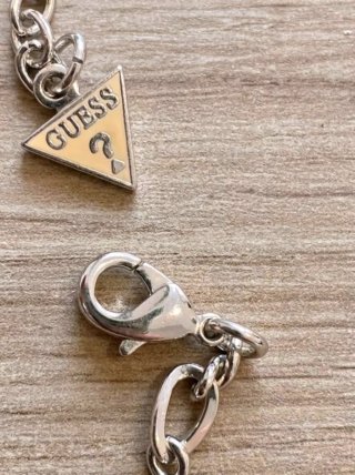 Collana Guess vintage orsetto strass