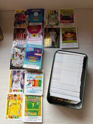 Lote +400 cromos fútbol