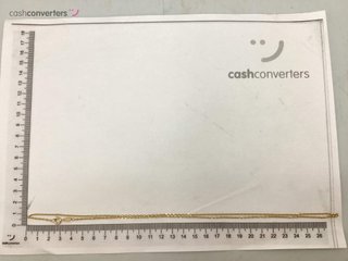 cadena oro 18k 27cm