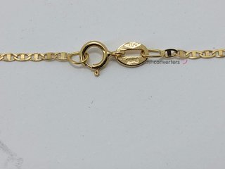 cadena oro 18k 20cm