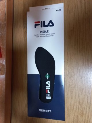 Plantillas Fila Memory Foam 44/45