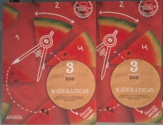 Libros matemáticas 3 ESO