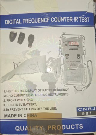 Probador Frecuencia y Detector IR