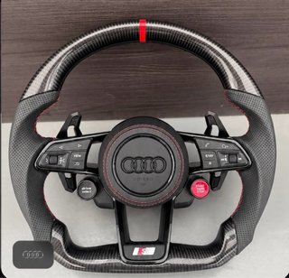 Volante Audi Personalizado Carbono y Piel