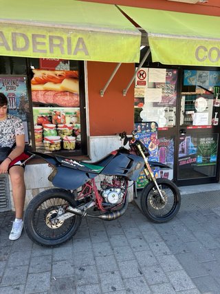 Rieju RR Supermotard Negra y Roja