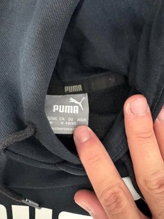 Sudadera Puma Negra