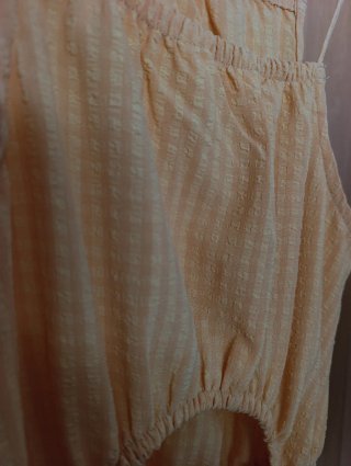 Vestido amarelo xadrez