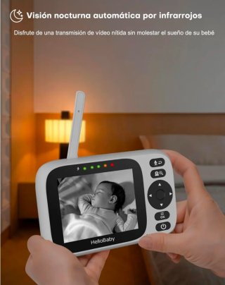 Cámara Vigilancia Bebé HelloBaby 3.2
