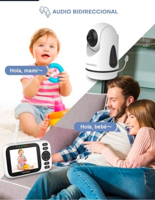 Cámara Vigilancia Bebé HelloBaby 3.2