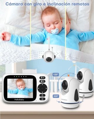Cámara Vigilancia Bebé HelloBaby 3.2