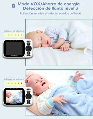 Cámara Vigilancia Bebé HelloBaby 3.2